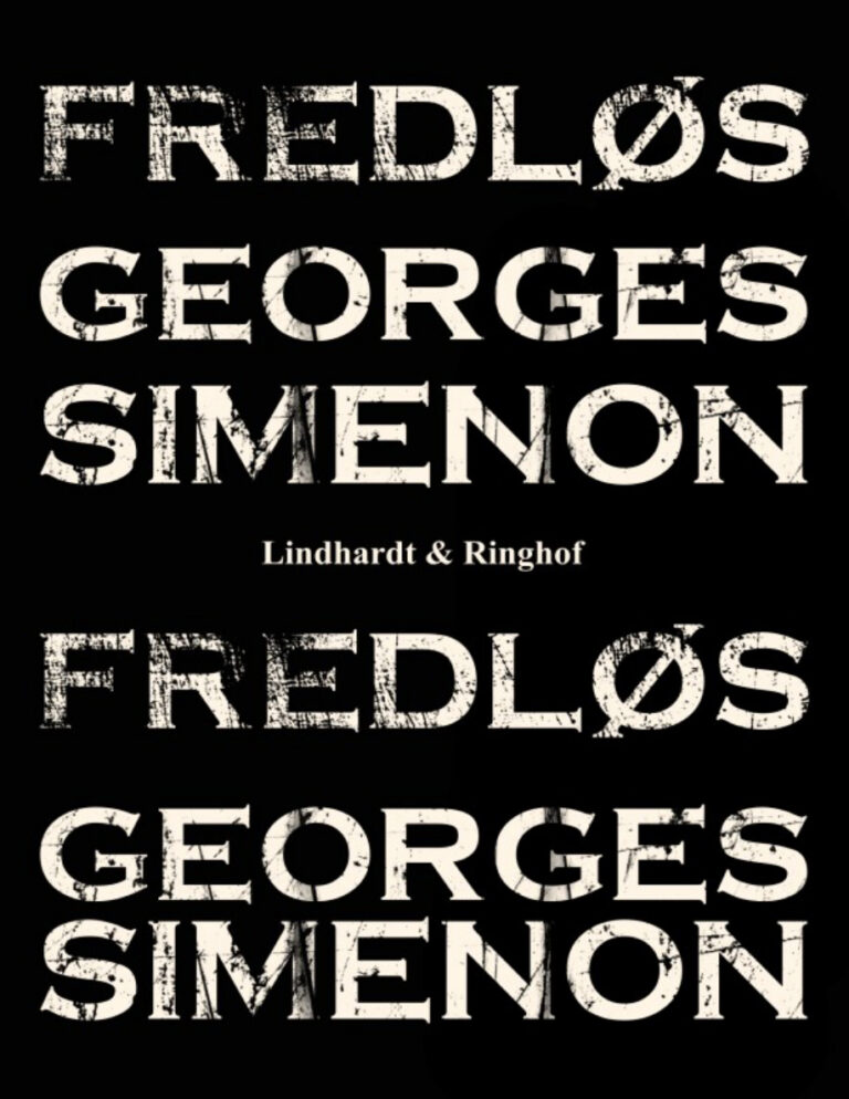 Fredlos Danish Edition Georges Simenon Kitap Kapağı
