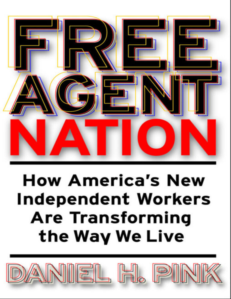 Free Agent Nation Daniel H Pink Kitap Kapağı