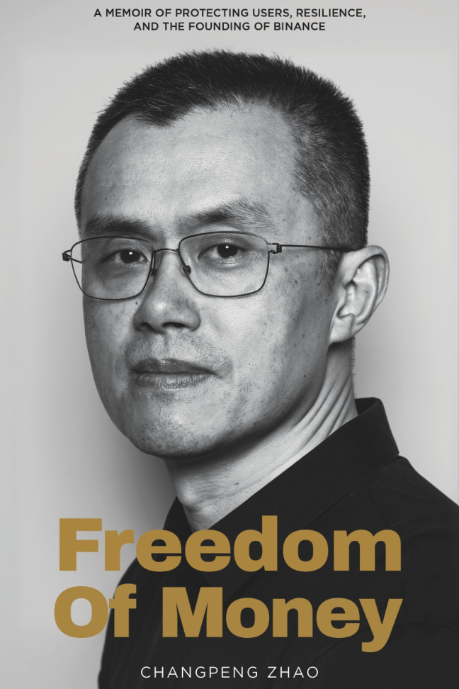 Freedom of Money Changpeng Zhao Kitap Kapağı