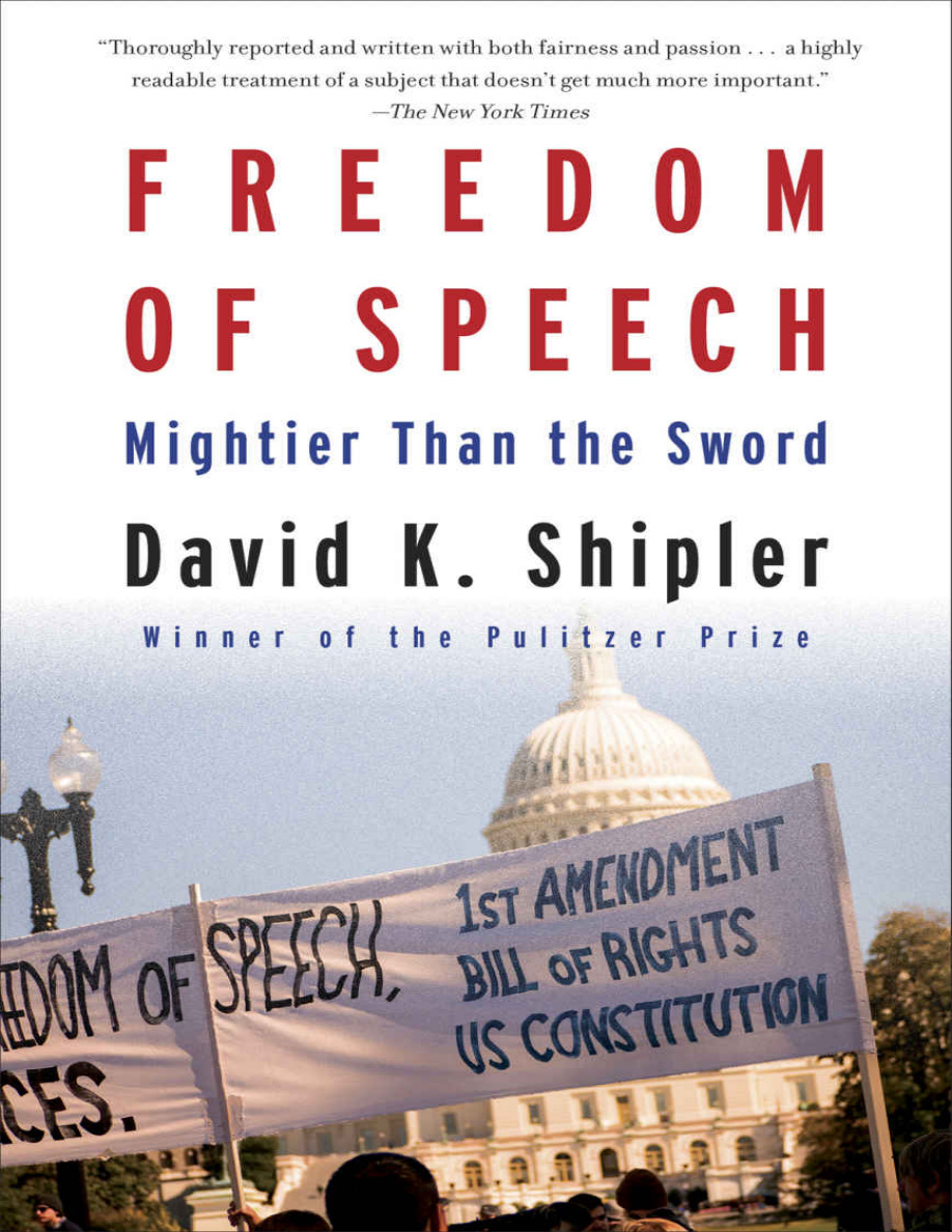 Freedom of Speech Mightier than the Sword PDF Download