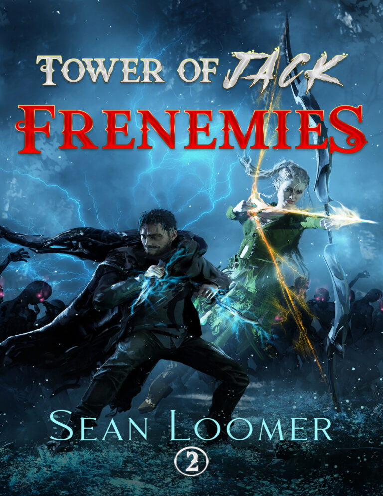 Frenemies A LitRPG Adventure Tower of Jack 2 Sean Loomer Kitap Kapağı