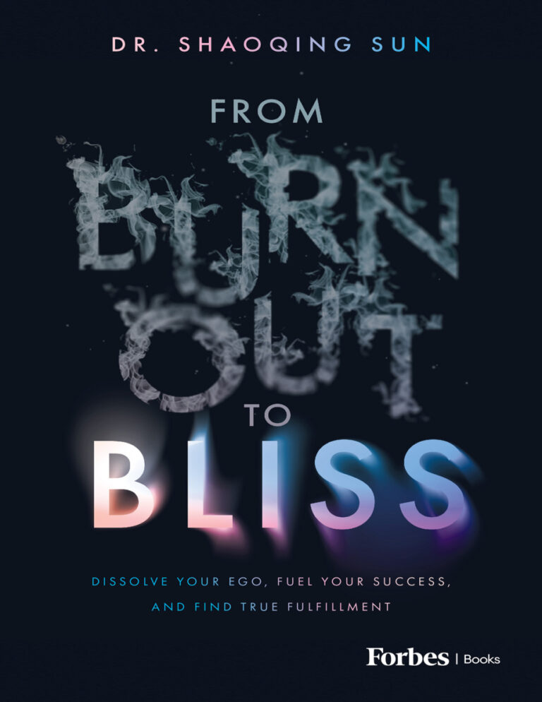 From Burnout to Bliss Shaoqing Sun Kitap Kapağı