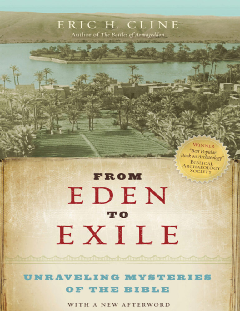 From Eden to Exile Eric H Cline Kitap Kapağı