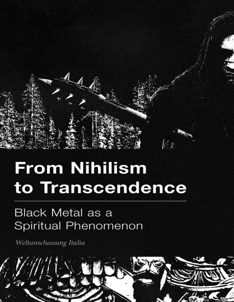From Nihilism To Transcendence Weltanschauung Italia Kitap Kapağı