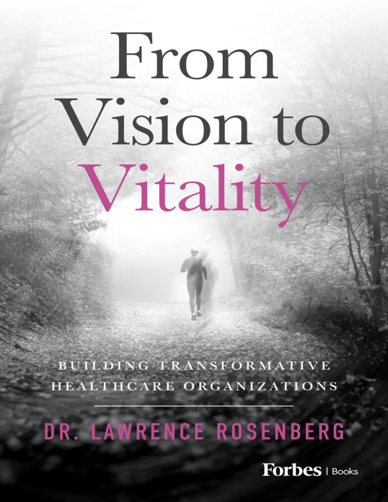 From Vision to Vitality Lawrence Rosenberg Kitap Kapağı