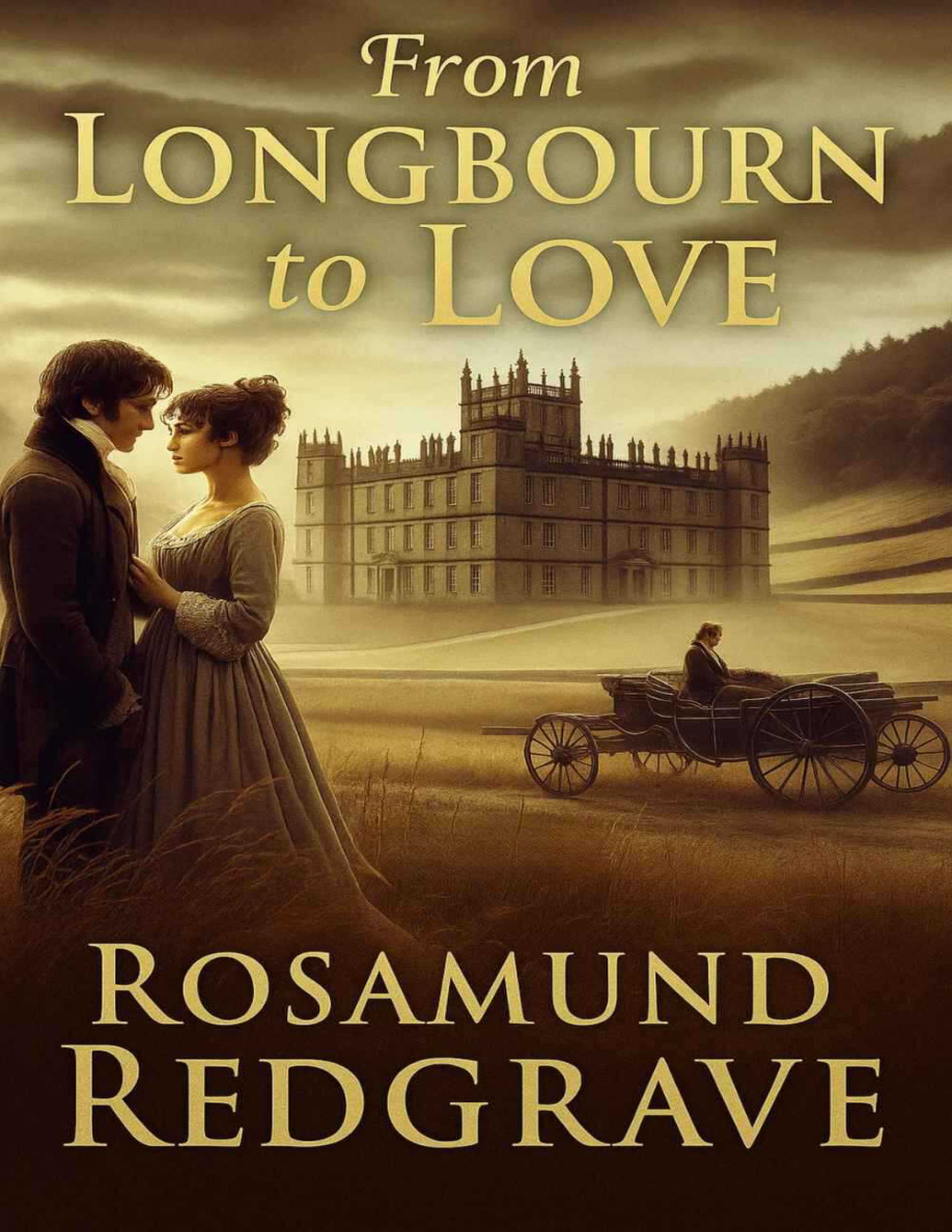From longbourn to love Rosamund Redgrave Kitap Kapağı
