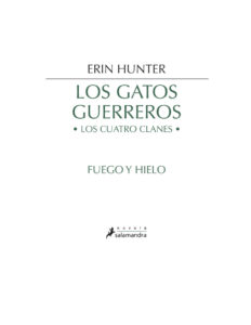 Fuego y hielo Spanish Edition Erin Hunter Kitap Kapağı