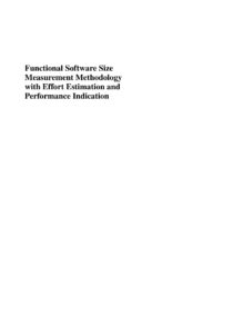 Functional Software Size Mesurement Kitap Kapağı