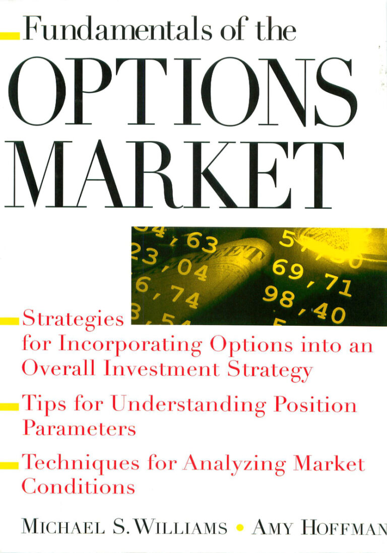 Fundamentals of the Option Market Michael Williams Kitap Kapağı