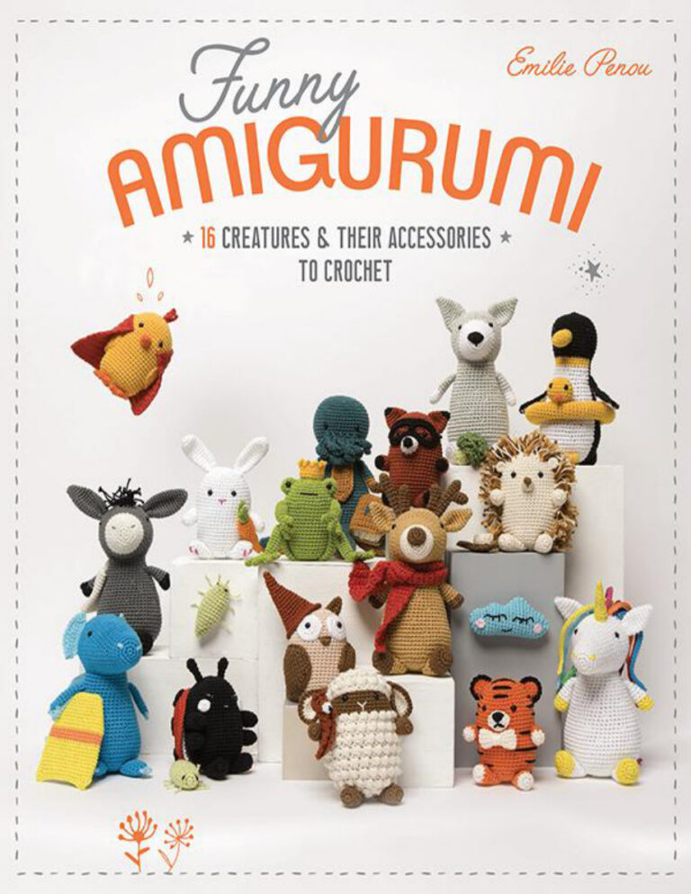 Funny Amigurumi Emilie Penou Kitap Kapağı