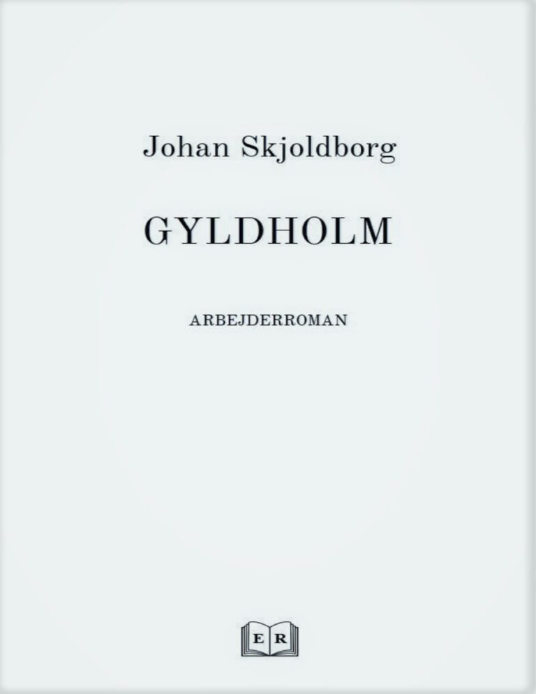 GYLDHOLM Danish Edition Johan Skjoldborg Kitap Kapağı