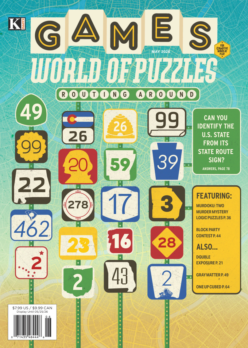 Games World of Puzzles May 2026 PDF Download