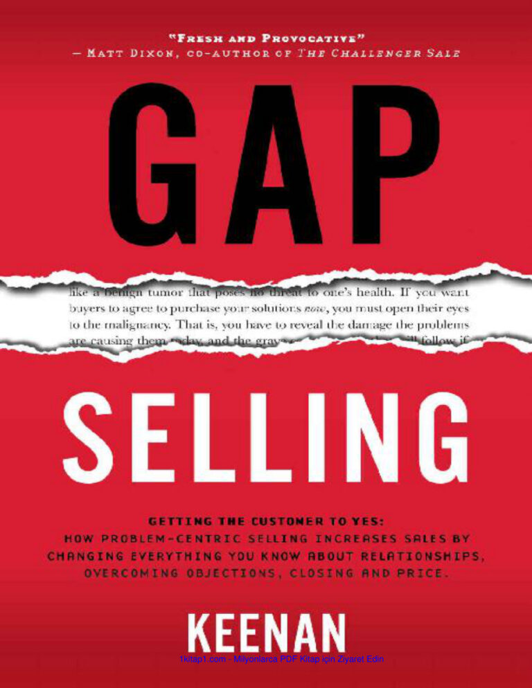 Gap Selling Getting the Customer to Yes How Proble 240929 Kitap Kapağı