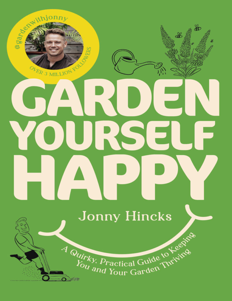 Garden Yourself Happy Jonny Hinck Kitap Kapağı