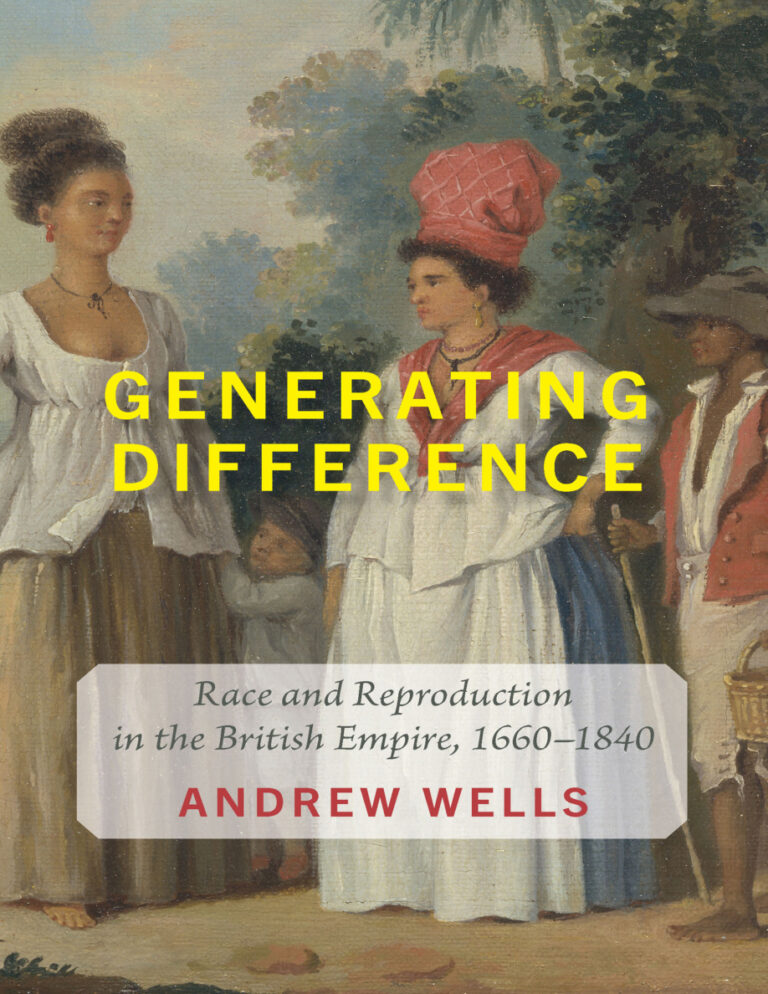 Generating Difference Andrew Wells Kitap Kapağı