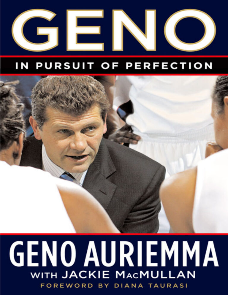 Geno in pursuit of perfection Geno Auriemma Kitap Kapağı