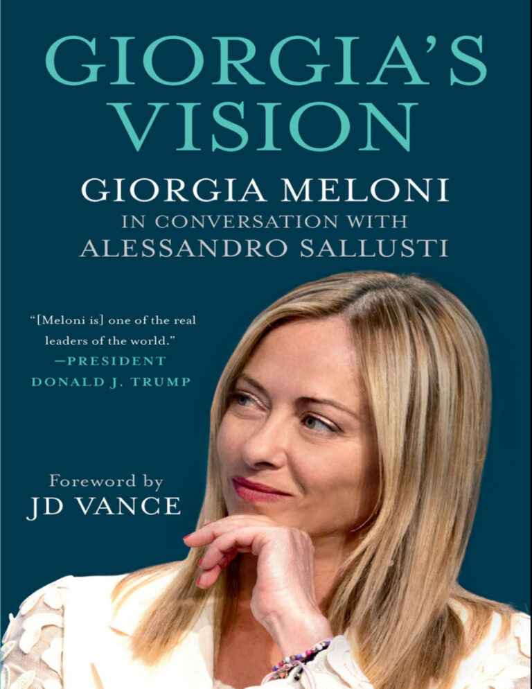Giorgias Vision Giorgia Meloni Kitap Kapağı