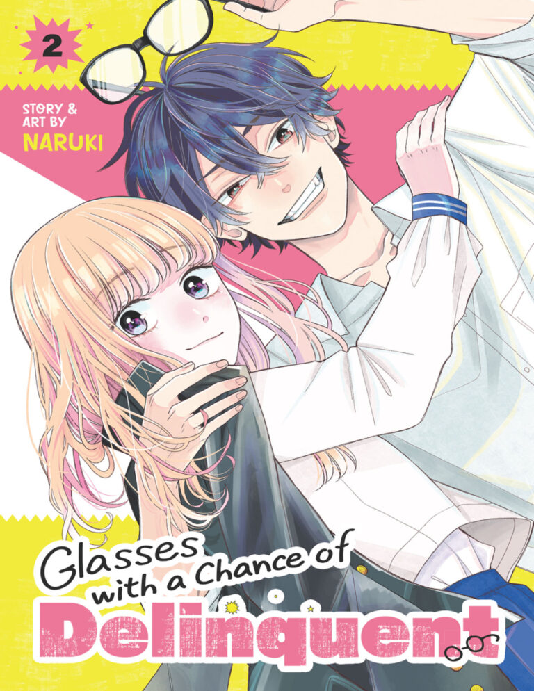 Glasses with a Chance of Delinquent v02 naruki Kitap Kapağı