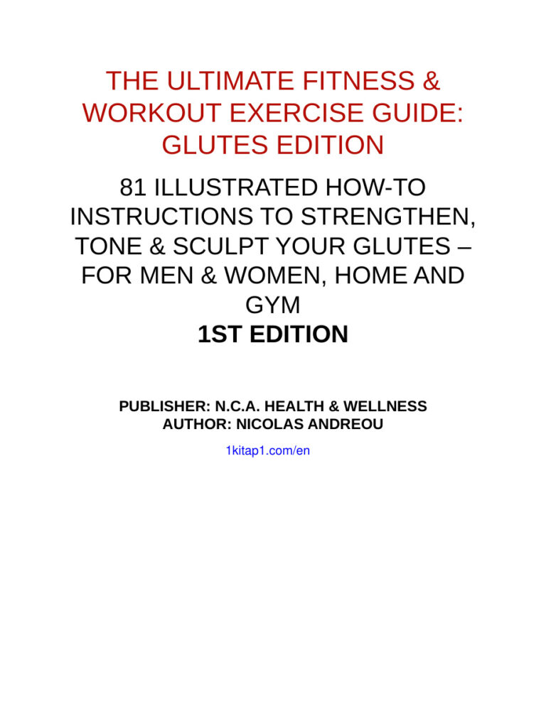 Glutes Edition Nicolas Andreou Kitap Kapağı
