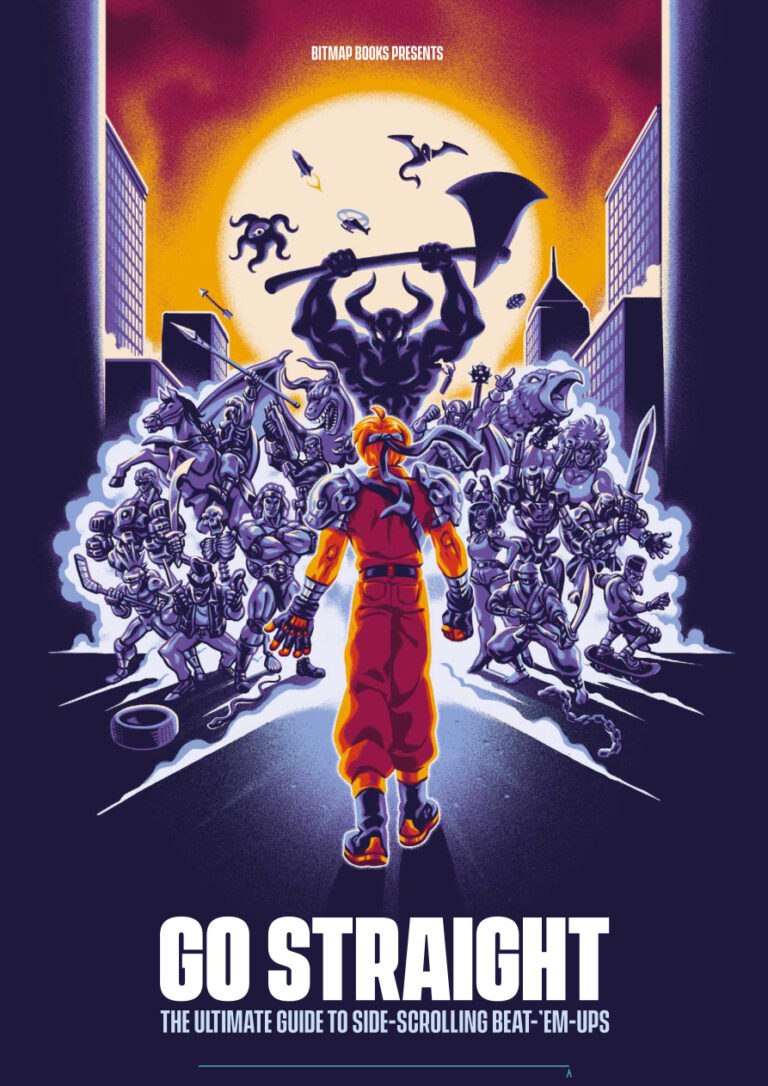 Go Straight The Ultimate Guide to Side Scrolling Beat Em Ups Bitmap Books Kitap Kapağı