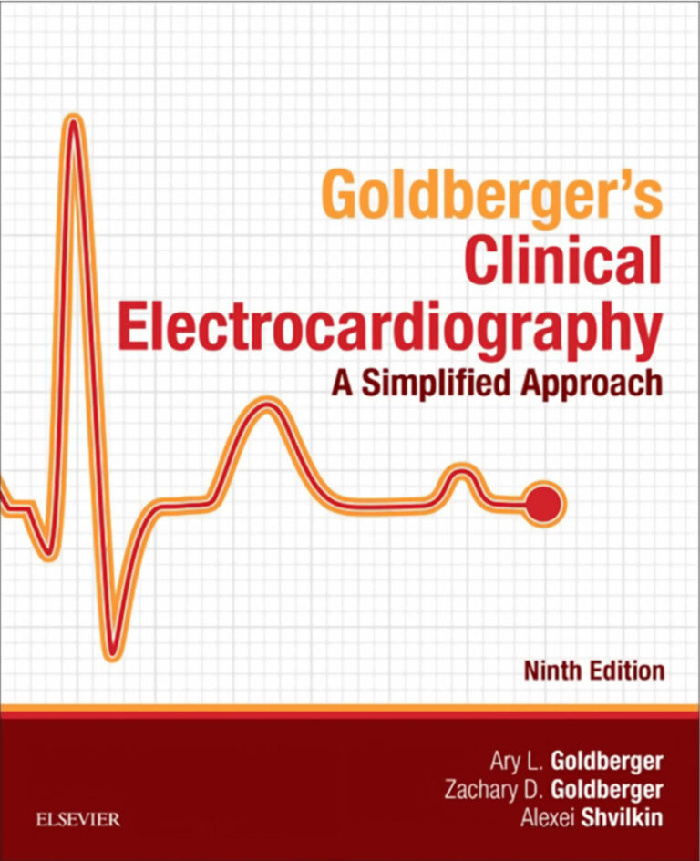 Goldberger’s Clinical Electrocardiography A Simplified Approach Kitap Kapağı
