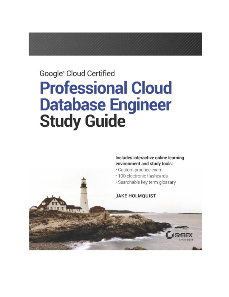 Google Cloud Certified Pro Cloud Database Jake Holmquist Kitap Kapağı