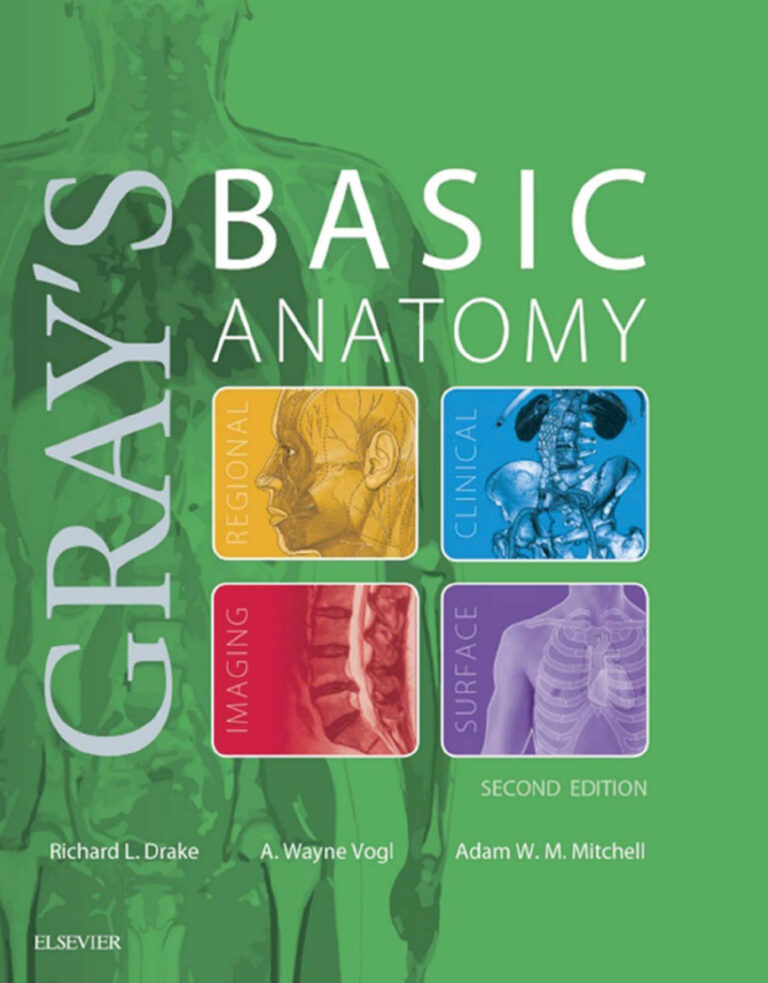 Gray’s Basic Anatomy Richard Drake, A Wayne Vogl etc Z Library Kitap Kapağı