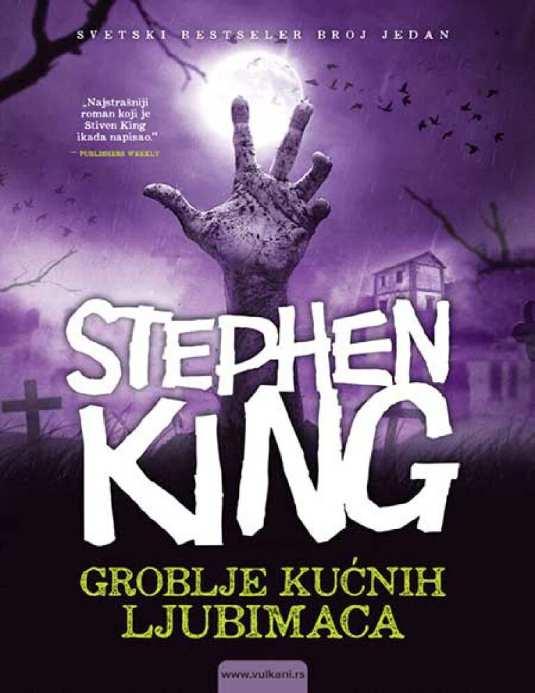 Groblje Kucnih Ljubimaca Stephen King Kitap Kapağı