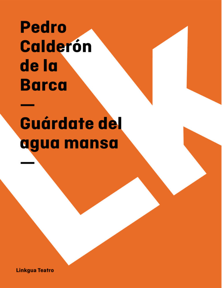 Guardate del agua mansa Spanish Edition Pedro Calderon de la Barca Kitap Kapağı