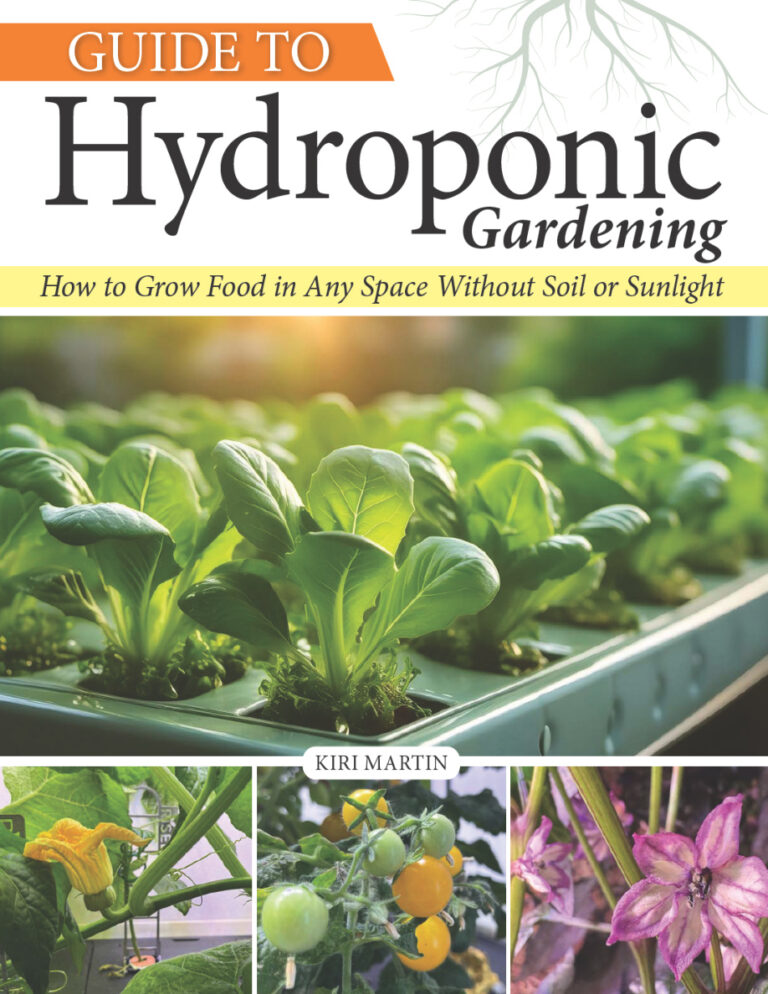 Guide to Hydroponic Gardening Kiri Martin Kitap Kapağı
