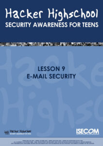 HHS.09 Hackers High School Email Security Kitap Kapağı