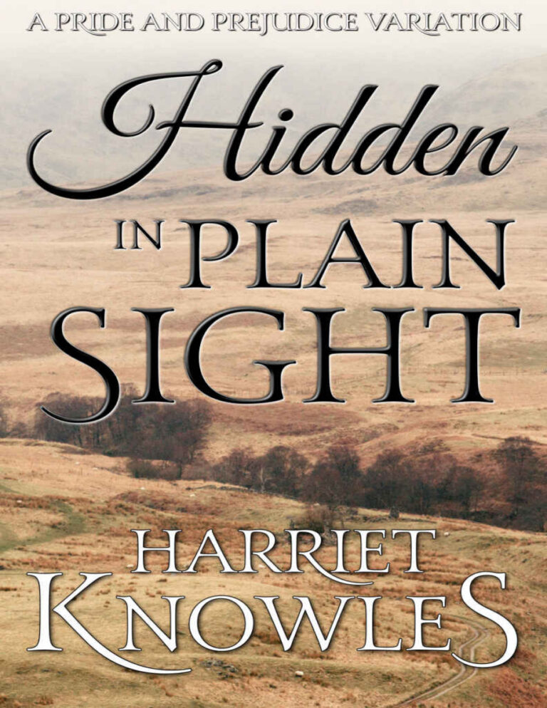 HIDDEN IN PLAIN SIGHT HARRIET KNOWLES Kitap Kapağı