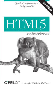 HTML5 Pocket Reference Jennifer Niederst Robbins O'Reilly Media Kitap Kapağı