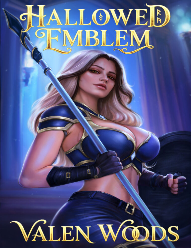 Hallowed Emblem Valen Woods Kitap Kapağı