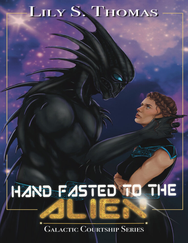 Hand Fasted to the Alien Lily Thomas Kitap Kapağı