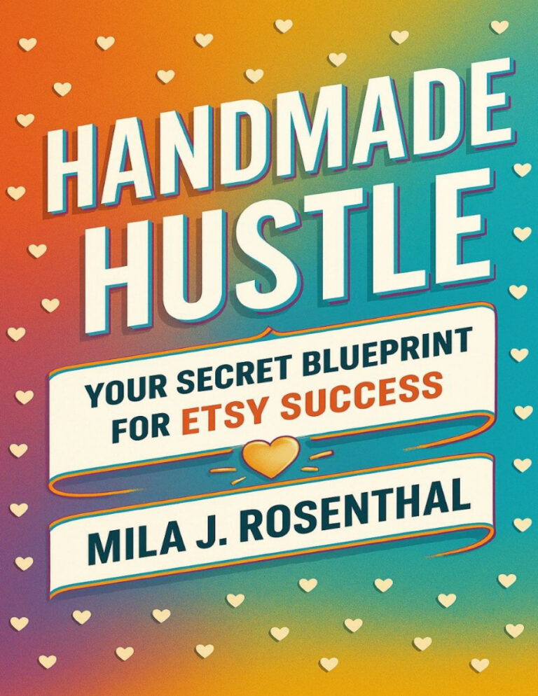 Handmade Hustle Mila J Rosenthal Kitap Kapağı