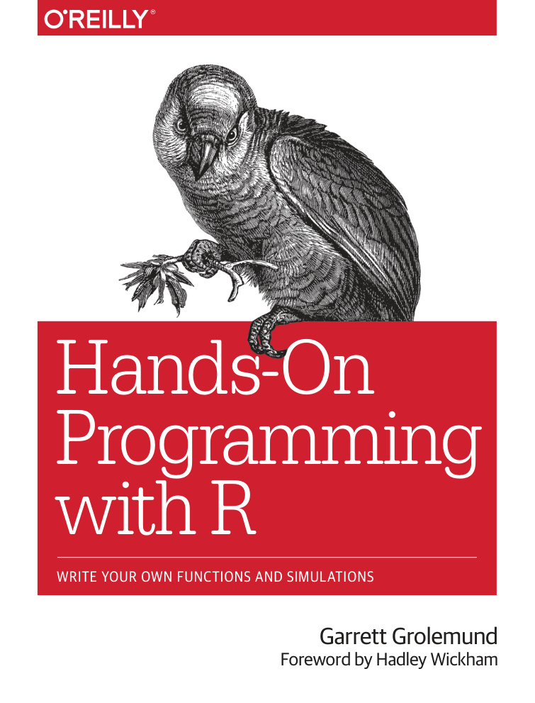 Hands on Programming with R Garrett Grolemund O'Reilly Media, 2015 Kitap Kapağı