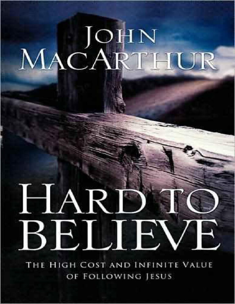 Hard to believe John macarthur Kitap Kapağı