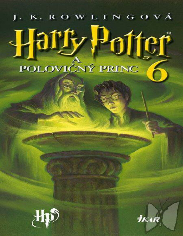 Harry Potter a Polovicny princ Slovak Edition JKRowling Kitap Kapağı