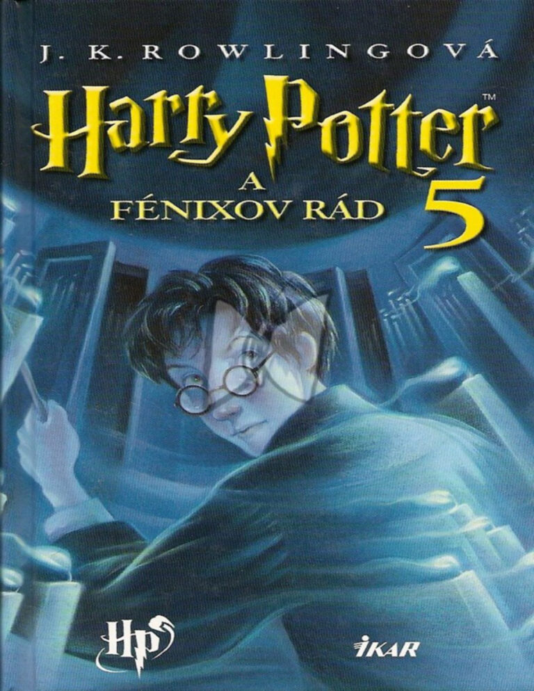 Harry Potter a fenixov rad Slovak Edition JK Rowling Kitap Kapağı