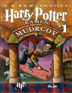 Harry Potter a kamen mudrcov Slovak Edition JK Rowling Kitap Kapağı