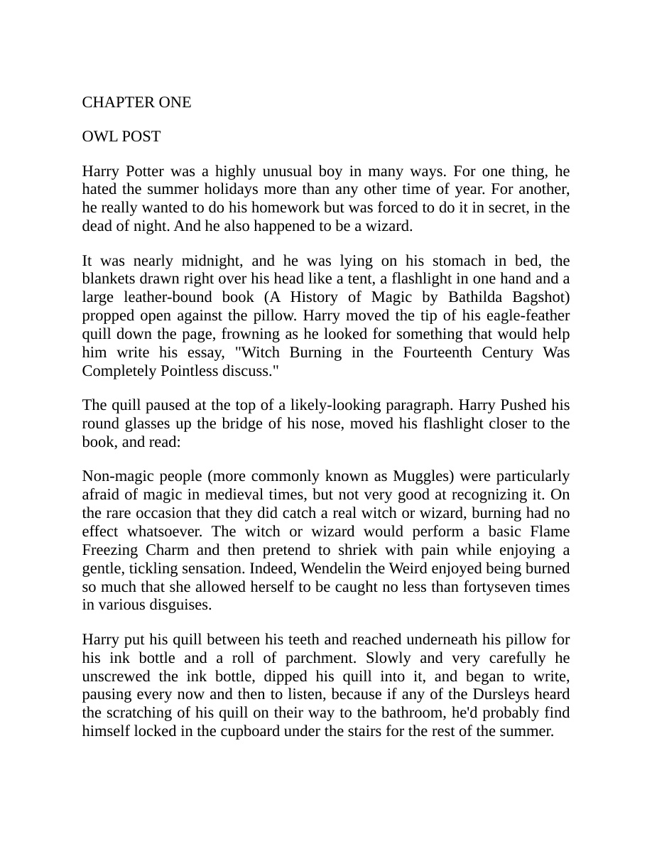 Harry Potter and the Prisoner of Azkaban PDF Download