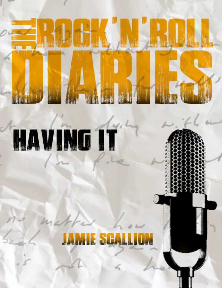 Having It The Rock n Roll Diaries 2 Jamie Scallion Kitap Kapağı
