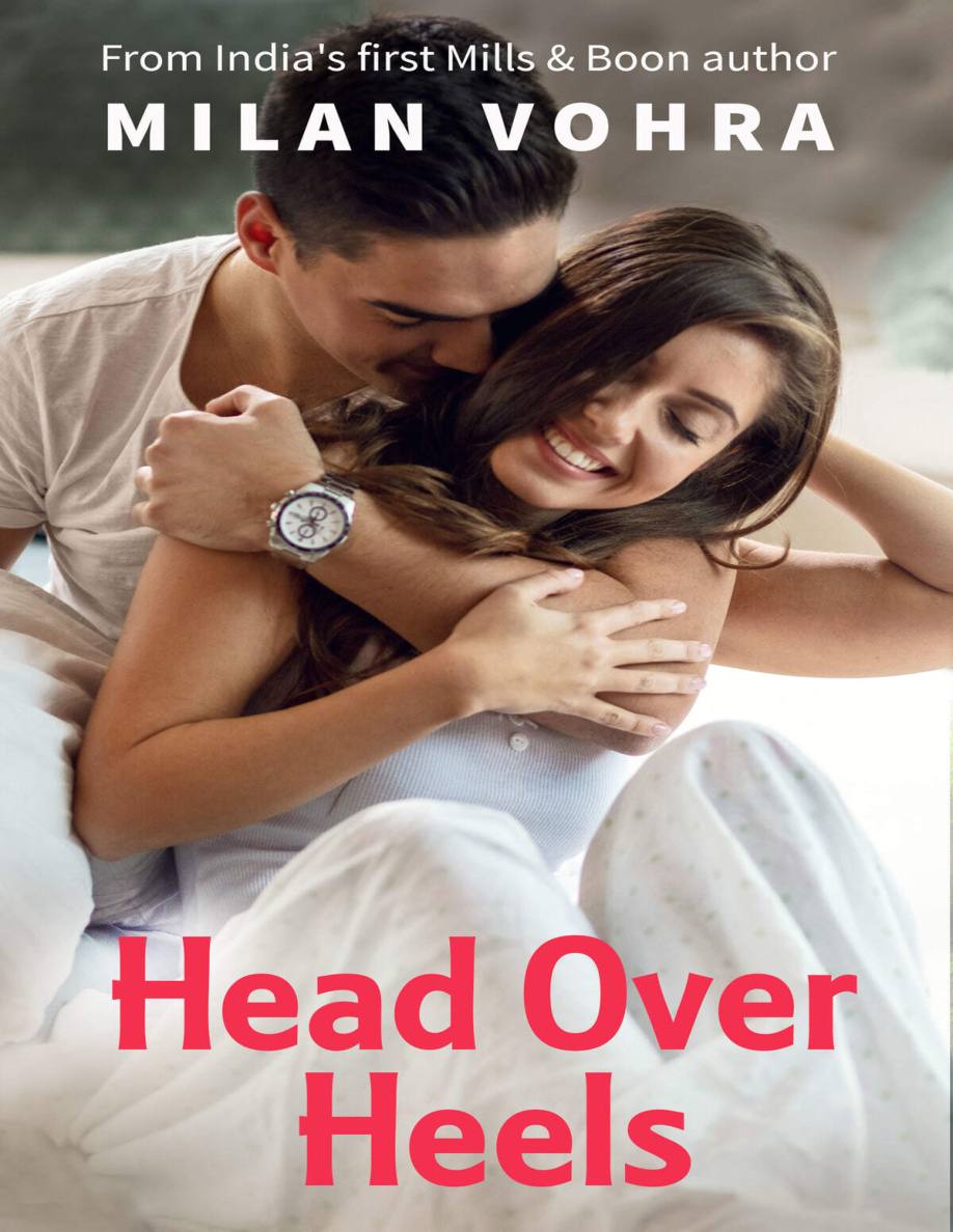 Head over heels Milan vohra Kitap Kapağı