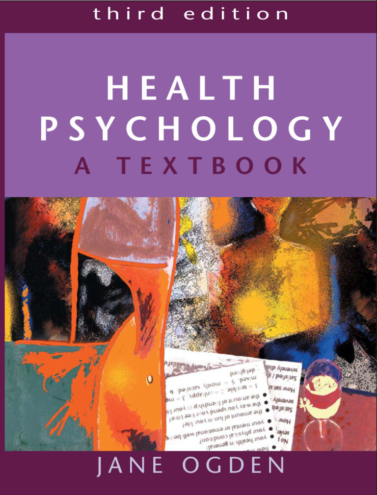 Health Psychology A Textbook, 3rd edition Jane Ogden Z Library Kitap Kapağı