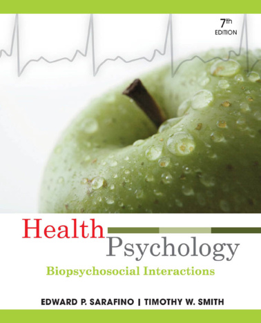 Health Psychology Biopsychosocial Interactions, 7th Edition Edward Kitap Kapağı