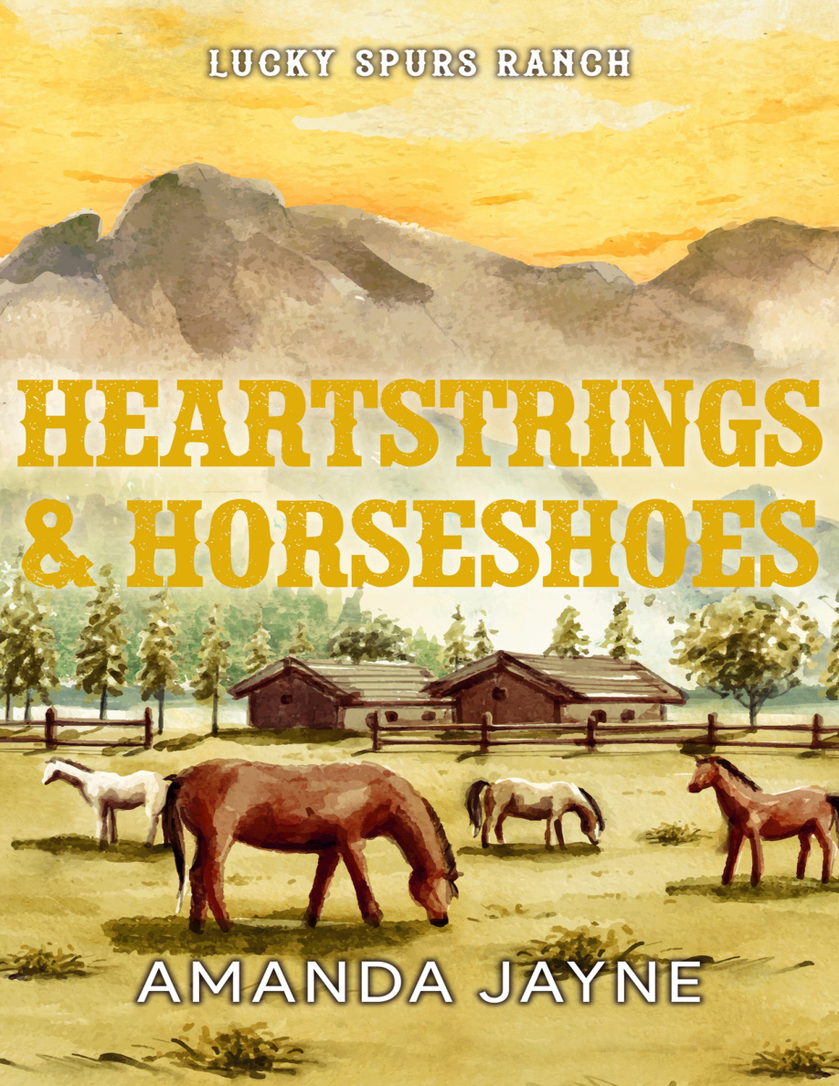 Heartstrings n Horseshoes Amanda Jayne Kitap Kapağı