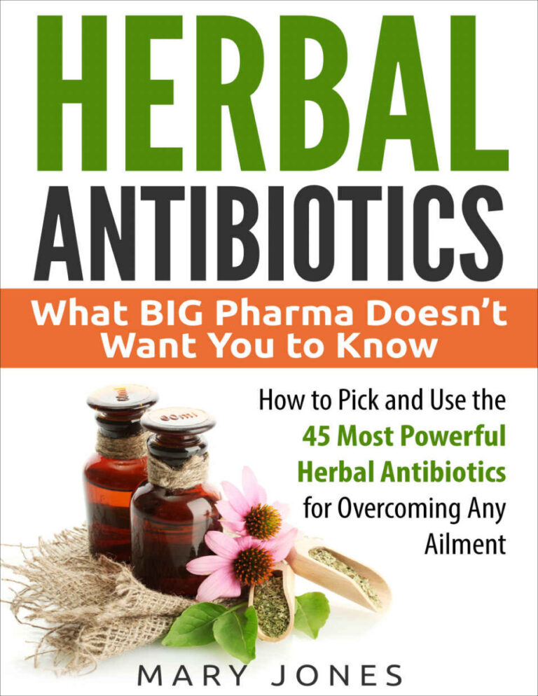 Herbal Antibiotics What BIG Pharma Doesn’t Want You to Know How Kitap Kapağı