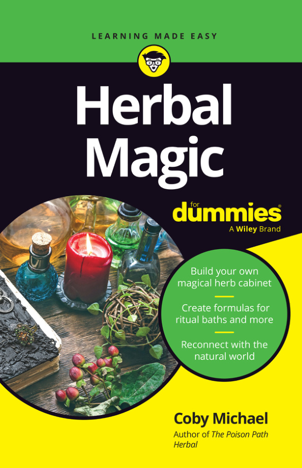 Herbal Magic For Dummies Coby Michael Kitap Kapağı