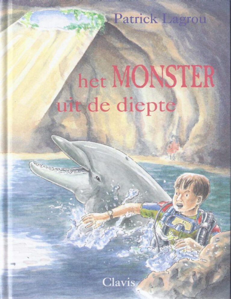 Het monster uit de diepte Dutch Edition Patrick Lagrou Kitap Kapağı